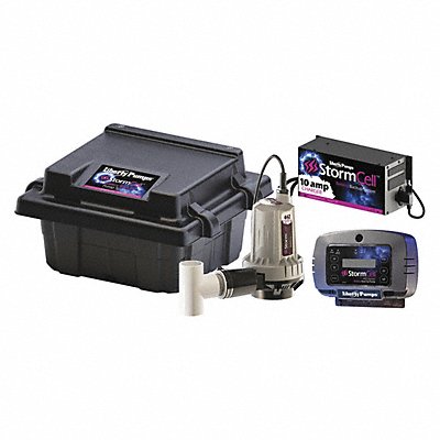 LIBERTY PUMPS 44210A Back-up Pump 12VDC No Switch 1-1/2 FNPT