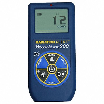RADIATION ALERT MONITOR200 Rad Surv Mtr 0.01to2000uSv/hr Digital
