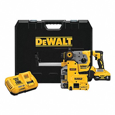 DEWALT DCH293R2DH Rotary Hammer 20.0V Battery Cap. 6.0Ah