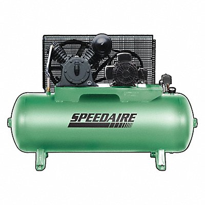 SPEEDAIRE 54JK64 Electric Air Compressor 5 hp 2 Stage