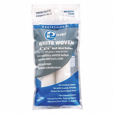 PREMIER 72540 Mini Rollers 4 L 1/4 Nap Woven PK2
