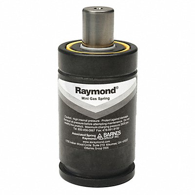 RAYMOND TU5000200 Gas Spring Carbon Steel Force 11240 lb.