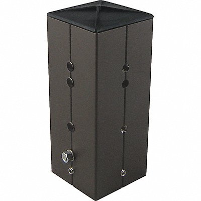 EXO SETA2DB Square Pole Tenon Adaptor 11 Lx4 Wx4 H