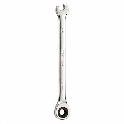 WESTWARD 54PN21 Combination Wrench Steel SAE 0 deg.