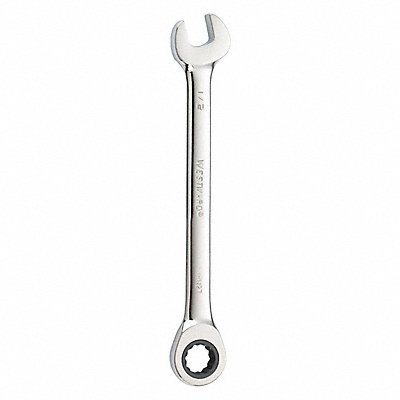 WESTWARD 54PN27 Combination Wrench Steel SAE 0 deg.