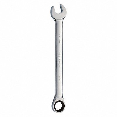 WESTWARD 54PN44 Combination Wrench Steel SAE 0 deg.