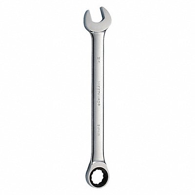 WESTWARD 54PN45 Combination Wrench Steel SAE 0 deg.