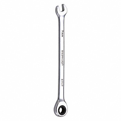 WESTWARD 54PN47 Combination Wrench Steel Metric 0 deg.