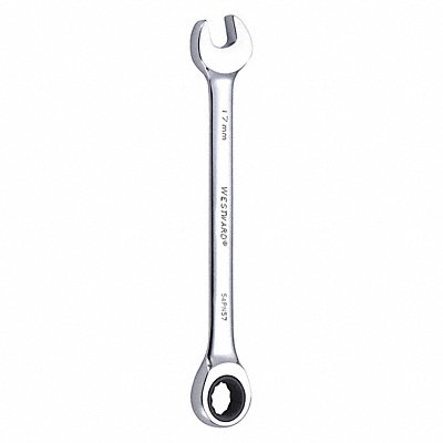WESTWARD 54PN57 Combination Wrench Steel Metric 0 deg.