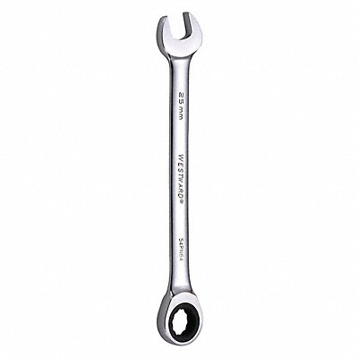 WESTWARD 54PN64 Combination Wrench Steel Metric 0 deg.