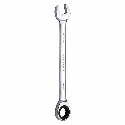 WESTWARD 54PN65 Combination Wrench Steel Metric 0 deg.