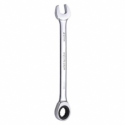 WESTWARD 54PN66 Combination Wrench Steel Metric 0 deg.