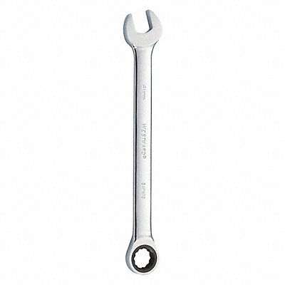 WESTWARD 54PN70 Combination Wrench Steel Metric 0 deg.