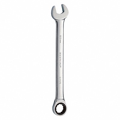 WESTWARD 54PN72 Combination Wrench Steel Metric 0 deg.