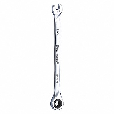 WESTWARD 54PN73 Combination Wrench Steel SAE 0 deg.