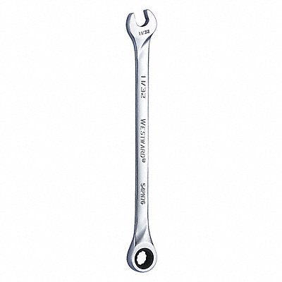 WESTWARD 54PN76 Combination Wrench Steel SAE 0 deg.