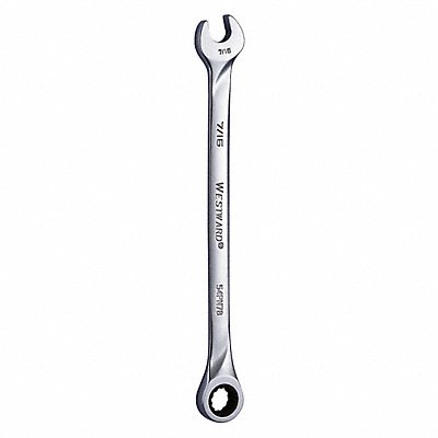 WESTWARD 54PN78 Combination Wrench Steel SAE 0 deg.