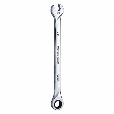 WESTWARD 54PN79 Combination Wrench Steel SAE 0 deg.