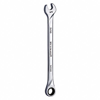WESTWARD 54PN80 Combination Wrench Steel SAE 0 deg.
