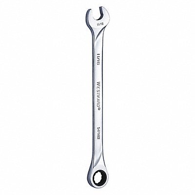 WESTWARD 54PN82 Combination Wrench Steel SAE 0 deg.