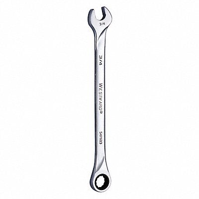 WESTWARD 54PN83 Combination Wrench Steel SAE 0 deg.