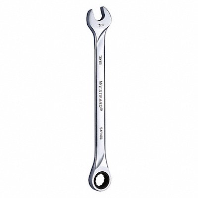WESTWARD 54PN85 Combination Wrench Steel SAE 0 deg.