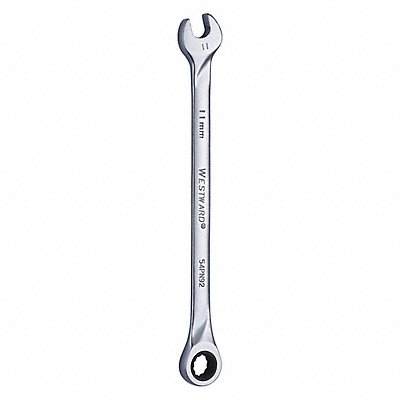 WESTWARD 54PN92 Combination Wrench Steel Metric 0 deg.
