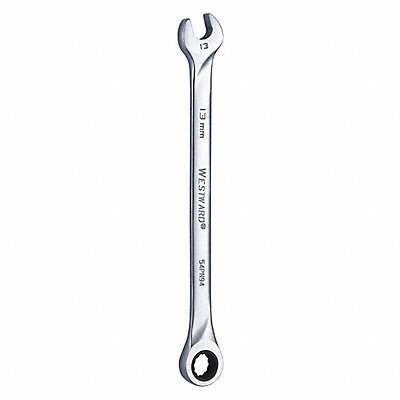 WESTWARD 54PN94 Combination Wrench Steel Metric 0 deg.