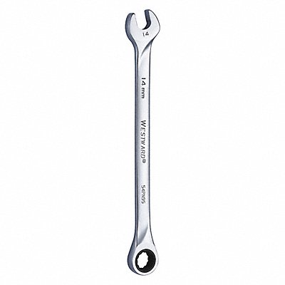 WESTWARD 54PN95 Combination Wrench Steel Metric 0 deg.