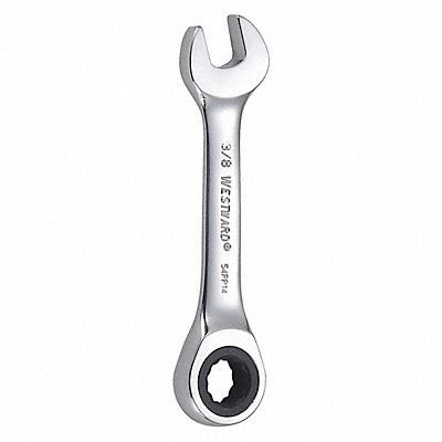 WESTWARD 54PP14 Combination Wrench Steel SAE 0 deg.