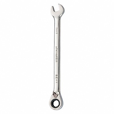 WESTWARD 54PP34 Ratcheting Wrench SAE 11/32 in