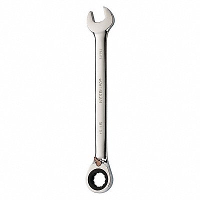 WESTWARD 54PP44 Ratcheting Wrench SAE Rounded 15/16