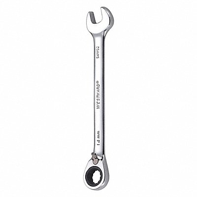 WESTWARD 54PP52 Ratcheting Wrench Metric 14 mm