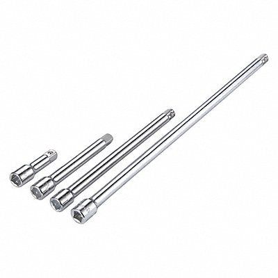 WESTWARD 54PR01 Socket Extn St Steel Chrome Drv 1/2 in