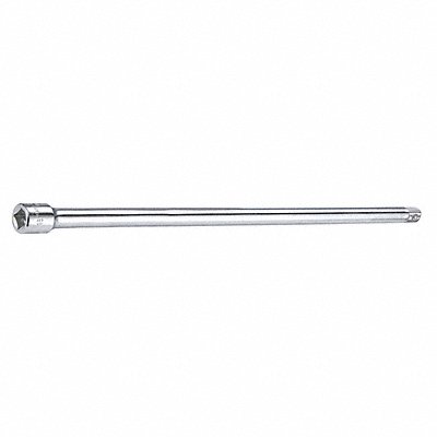 WESTWARD 54PR02 Socket Extension Chrome Drv 1/2 in
