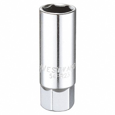 WESTWARD 54PR23 Spark Plug Socket 5/8 in Steel