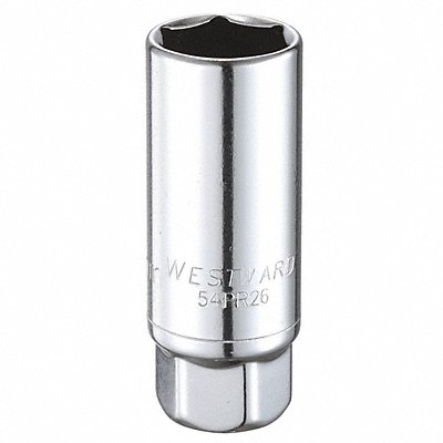 WESTWARD 54PR26 Spark Plug Socket 21 mm Steel