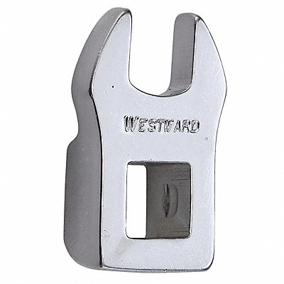 WESTWARD 54PR34 Crow Foot Wrench Steel DrvSz 3/8 Head Size 3/8
