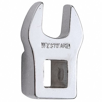 WESTWARD 54PR35 Crow Foot Wrench Steel DrvSz 3/8 Head Size 7/16