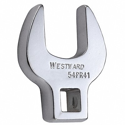 WESTWARD 54PR41 Crow Foot Wrench Steel DrvSz 3/8 Head Size 13/16