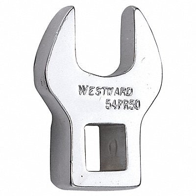 WESTWARD 54PR50 Crow Foot Wrench Steel DrvSz 3/8 Head Size 14mm