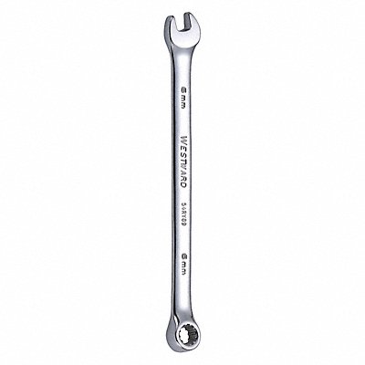 WESTWARD 54RY89 Universal Combination Wrench Metric 6 mm