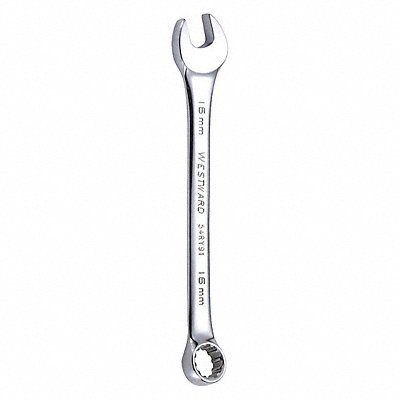 WESTWARD 54RY91 Combination Wrench Metric 16 mm