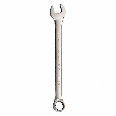 WESTWARD 54RY97 Combination Wrench SAE Rounded 1 3/4