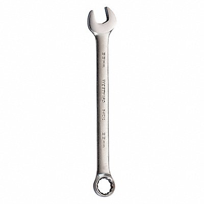 WESTWARD 54RZ12 Combination Wrench Metric 22 mm