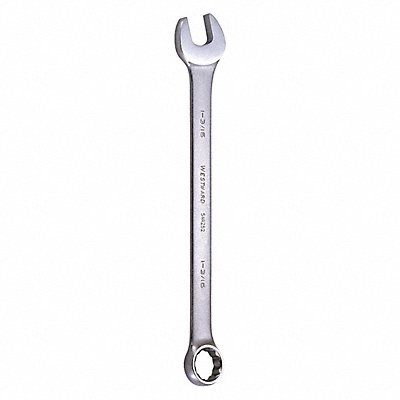 WESTWARD 54RZ52 Combination Wrench SAE Rounded 1 3/16