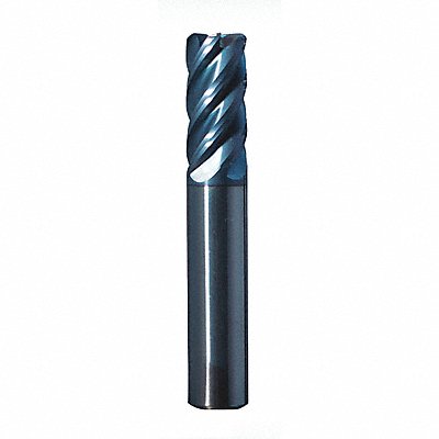 GRAINGER HGW5050000 Square End Mill Single End Carbide 1/2