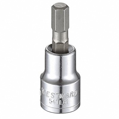 WESTWARD 54TL61 Socket Bit Steel 3/8 in TpSz 7 mm
