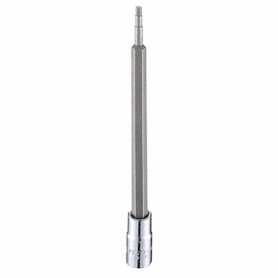 WESTWARD 54TL94 Socket Bit Steel 1/4 in TpSz 7/64 in