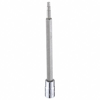 WESTWARD 54TL95 Socket Bit Steel 1/4 in TpSz 1/8 in